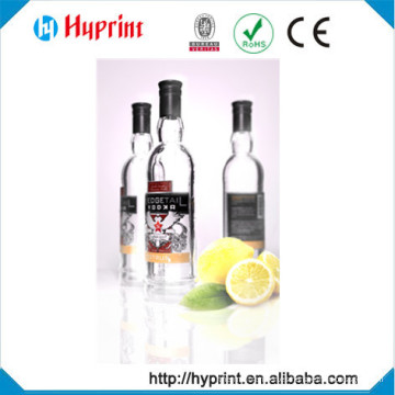 Adhesive label for bottles adhesive sticker